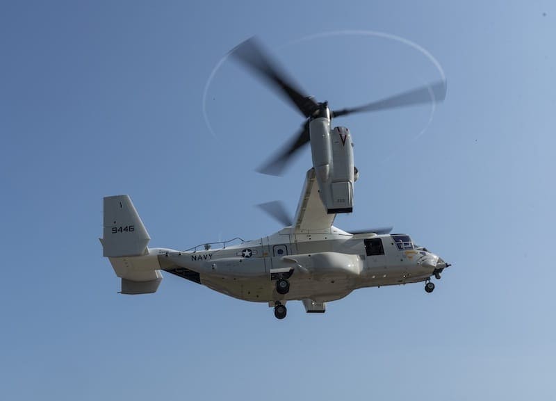 Dec 2021 - CMV-22B Initial Operating Capability